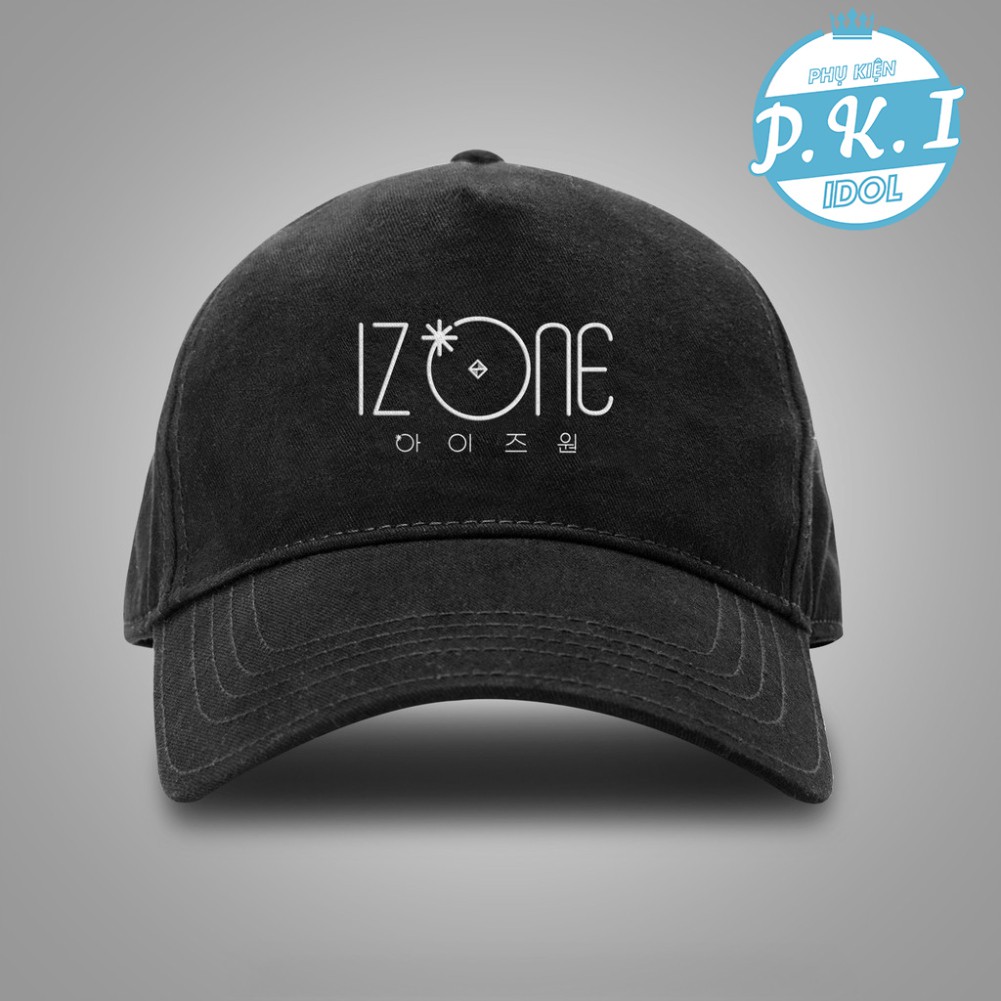 Mũ Lưỡi Trai, Nón Kết In Hình Logo IZ*ONE 2021 - QUÀ TẶNG K-POP