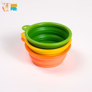 Bát Ăn Nhựa Đơn Cho Chó Mèo Có Thể Gấp Gọn, Phụ Kiện Cho Cho Mèo Cao Cấp Hihapet