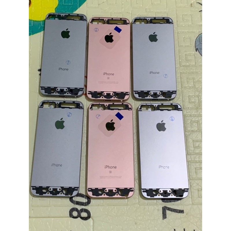 Sườn Vỏ iphone 5S \ iphone 5  / iphone 5 màu gold rose /hồng / xám đen /hàng mới