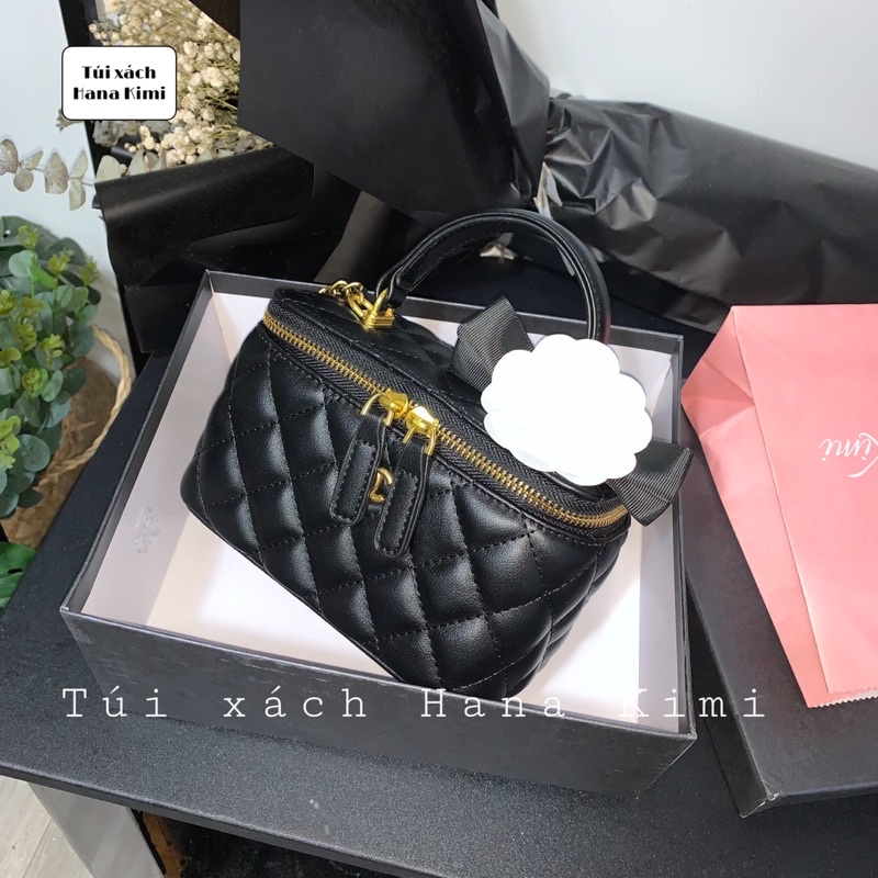 Túi đeo chéo nữ CN cốp mini Full Hộp kèm nơ hoa