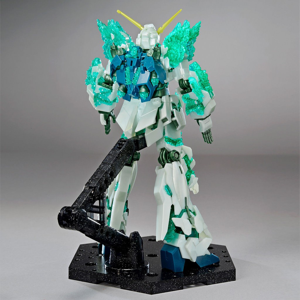 Mô Hình HG Unicorn Destroy Luminous Crystal RX-0 The Gundam Base Limited Bandai 1/144 HGUC UC Đồ Chơi Lắp Ráp Anime Nhật