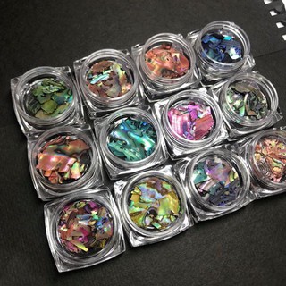 Set xà cừ vân đá siêu mỏng dùng trang trí móng