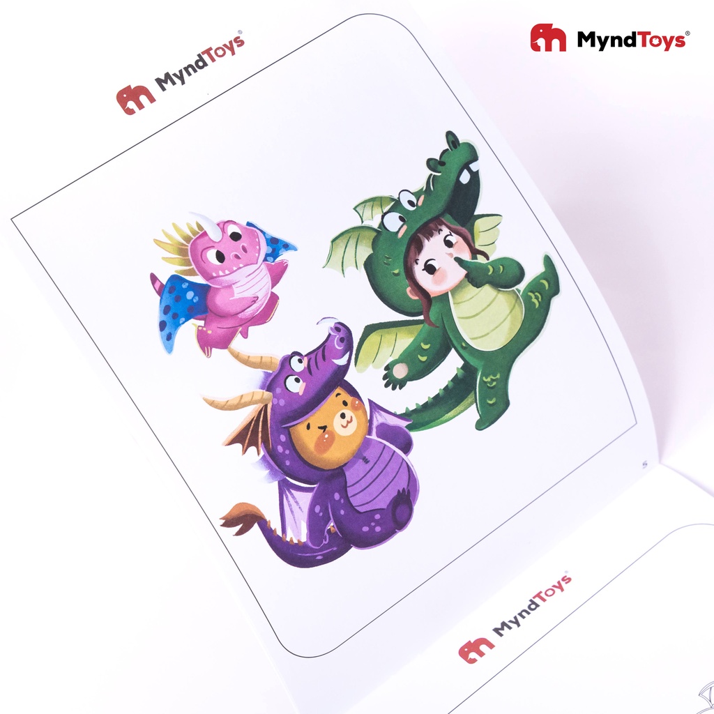 Color Cool – Trò chơi tập tô MyndToys thiết kế cho trẻ từ 3 tuổi
