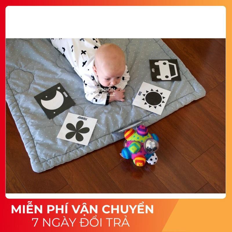 Bộ thẻ Flashcard Màu Đen Trắng kích thích thị giác cho bé 0-6 tháng tuổi, tăng phản xạ cho bé