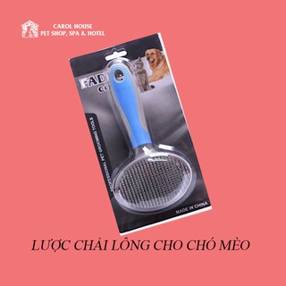 LƯỢC CHẢI LẤY LÔNG RỤNG GỠ RỐI LÔNG CHO CHÓ MÈO