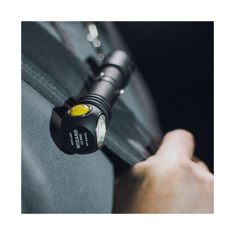 Đèn gù đa năng cao cấp ARMYTEK WIZARD C2 PRO sáng trắng 6500K 2500lm xa 131m sạc nam châm pin sạc 18650 Đèn & Đèn pin