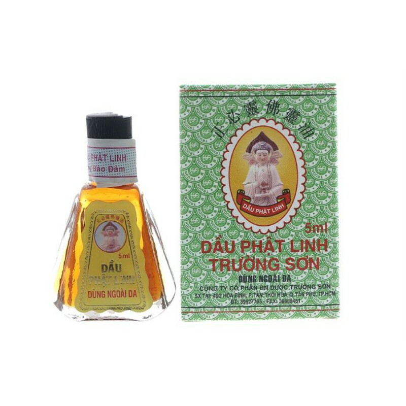 Dầu Phật Linh Trường Sơn⚡CAM KẾT CHÍNH HÃNG⚡Chai 1.5ml và Chai 5ml