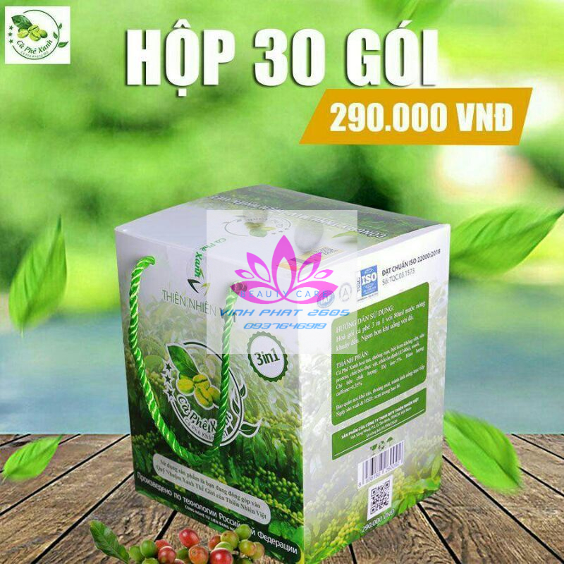 *Hộp 10 gói Idol Slim x2 *Cà Phê kháng mỡ hộp 10 gói chính hãng