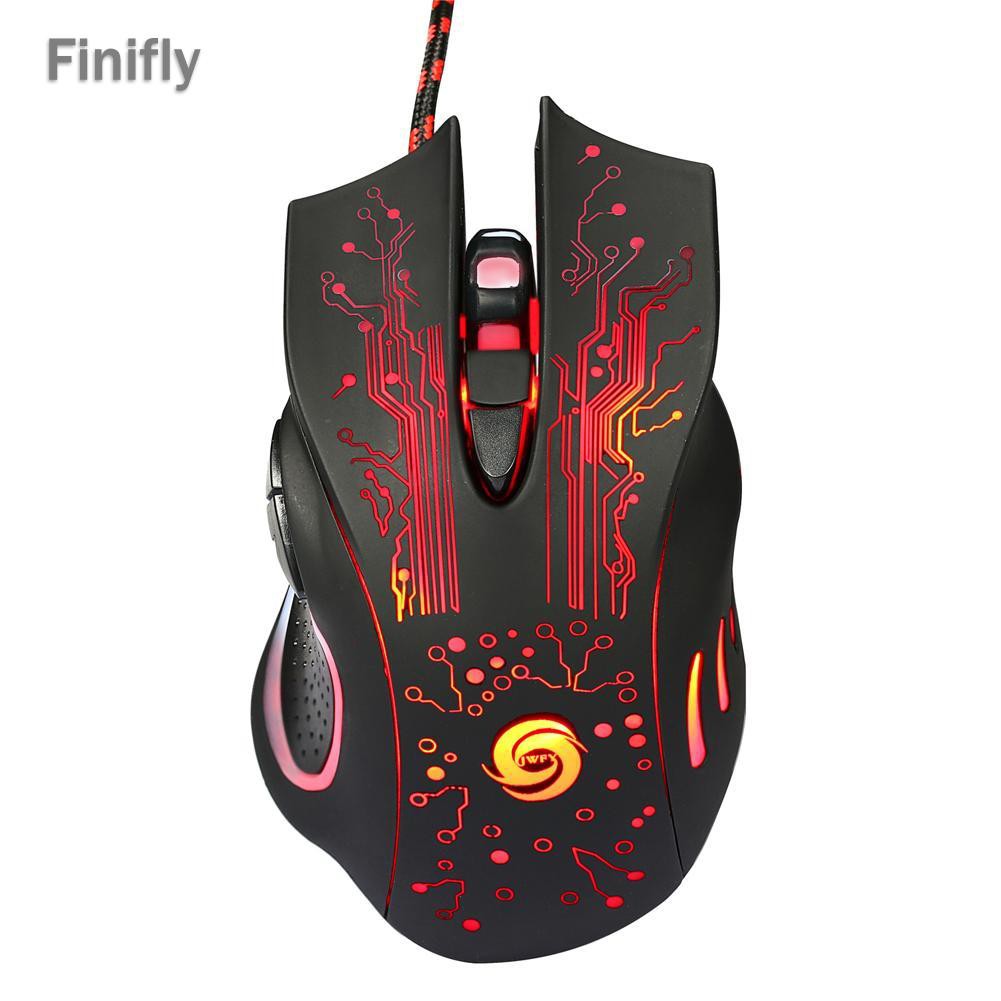 Chuột Quang Gaming Finifly 3200dpi Led 6d Dành Cho Game Thủ