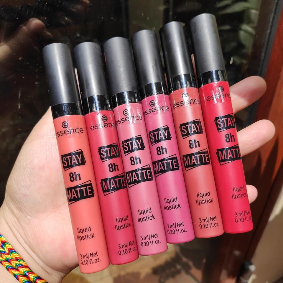 [Bill Đức]Son kem SIÊU LỲ Essence Stay 8H Matte Liquid Lipstick