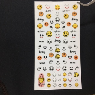 Sticker [MÃ MT] sticker nail, sticker dán móng tay