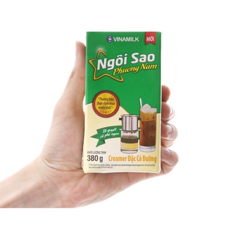 Sữa đặc Ngôi sao Phương Nam hộp giấy 380g