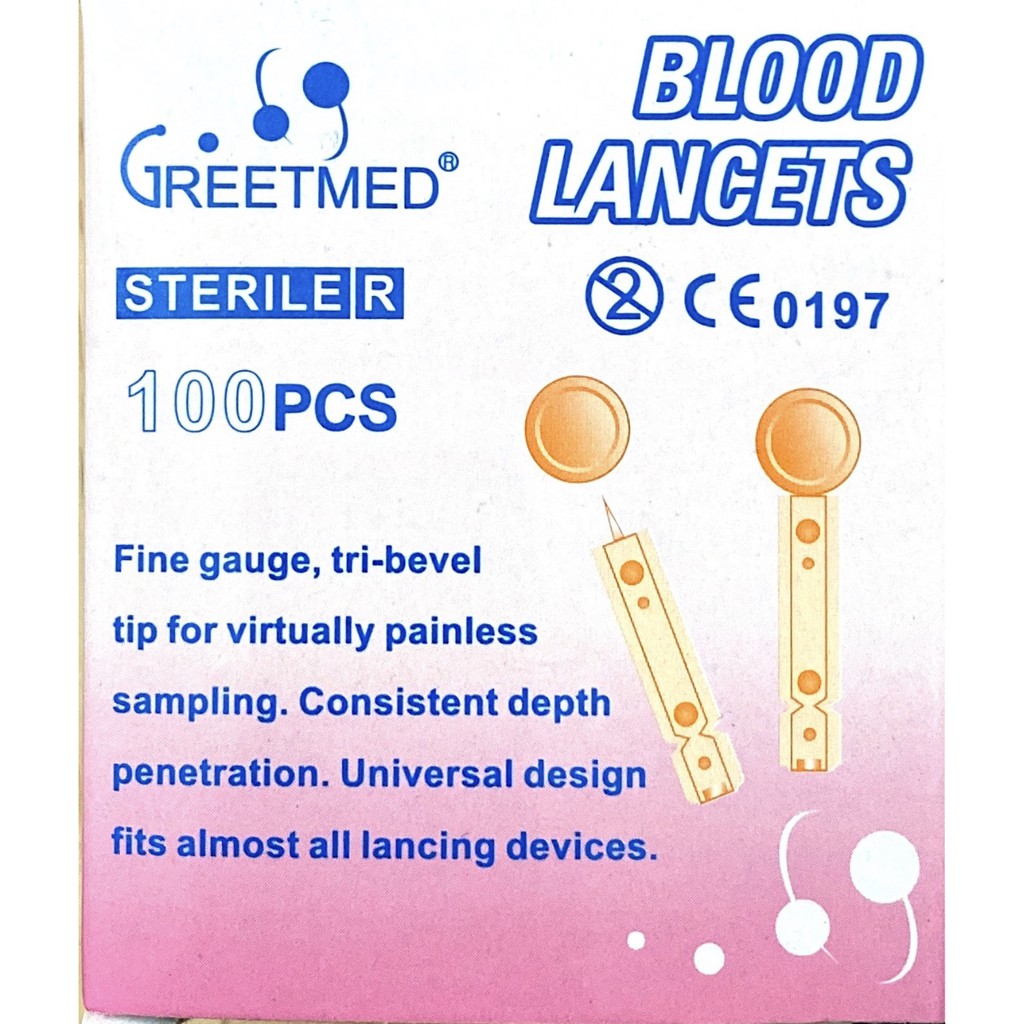 ✅ BLOOD LANCET DẸP - Kim lấy máu dùng cho bút thử đường Accu-chek Softclix