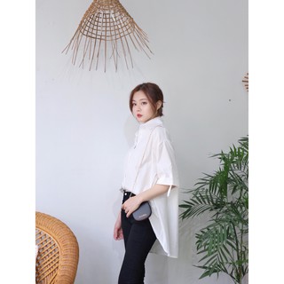 A31 ÁO SƠ MI FORM RỘNG DÀI