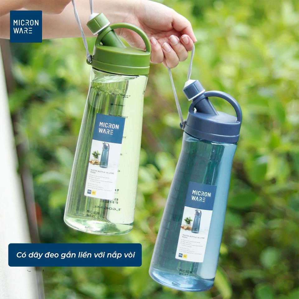 BÌNH NƯỚC NHỰA TRITAN 1.5L 5292 JMicron Ware Thái Lan
