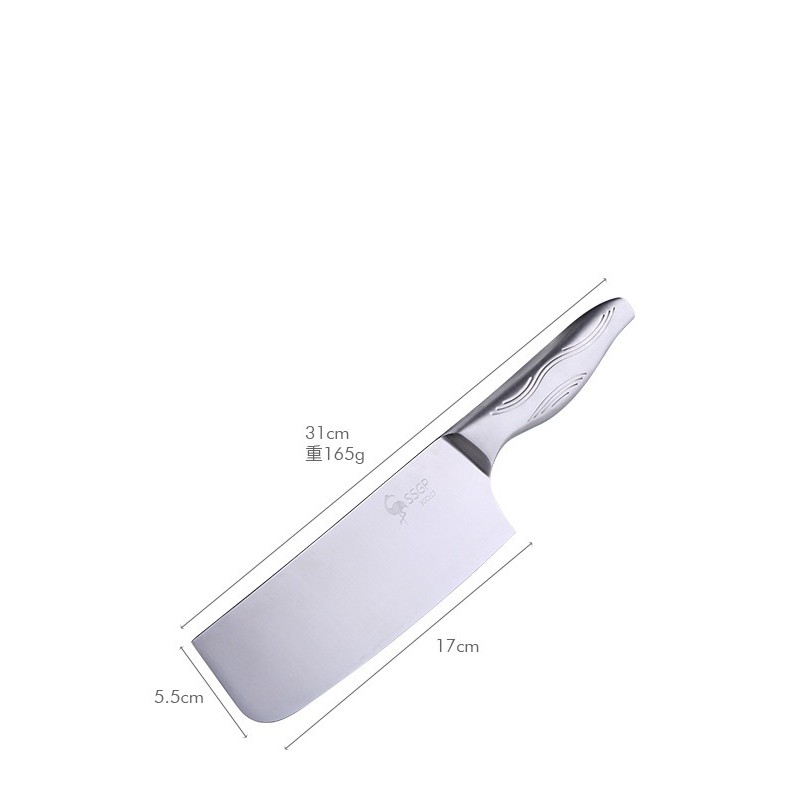 Dao Thái Thịt, Thái Rau, Dao Cắt Trái Cây Bằng Thép Không Gỉ SSGP