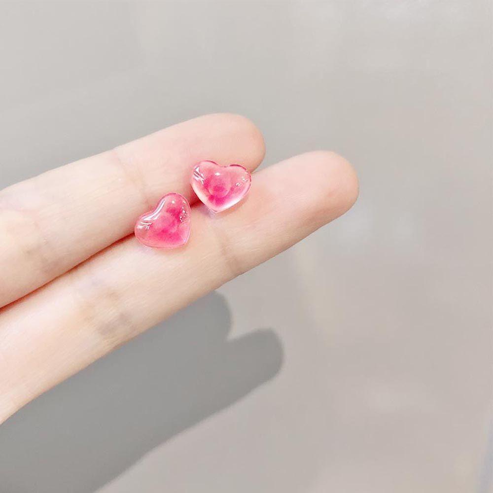 1 Bông Tai Hình Trái Tim / Bướm Vintage Thời Trang Cho Nữ