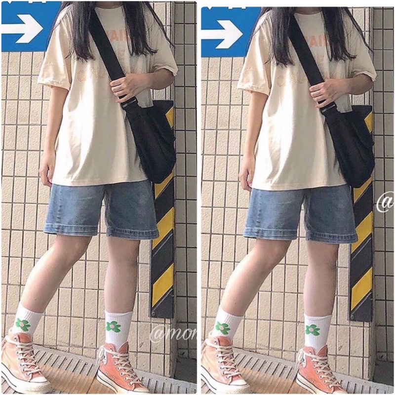 QUẦN ĐÙI BÒ CẠP CÚC ( có video)