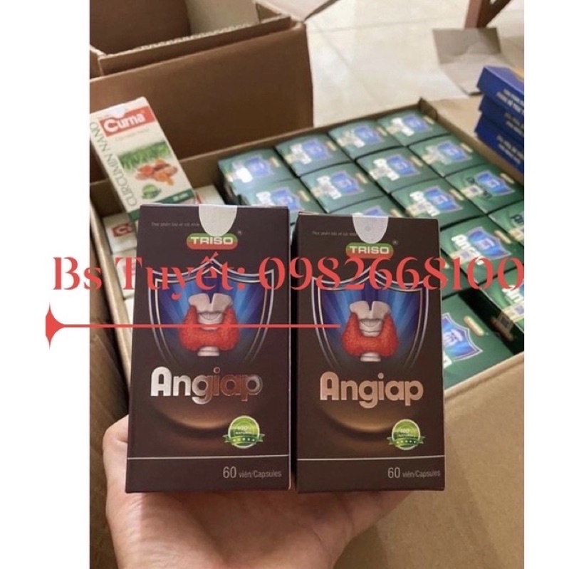 Combo 2 cặp Ancan - An giáp- Hỗ trợ điều trị các bệnh lý tuyến giáp