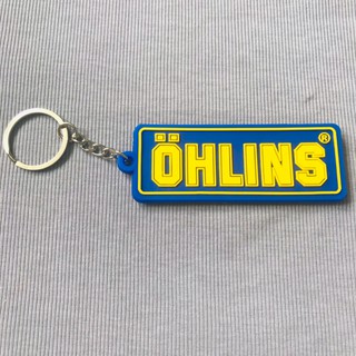 Móc khóa ohlins xanh thời trang