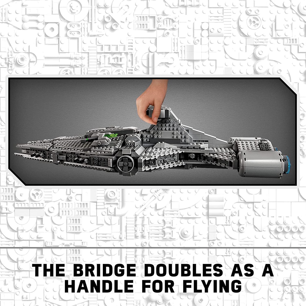 Lego Star Wars 75315 - Imperial Light Cruiser - Bộ xếp hình Lego Phi thuyền đế quốc