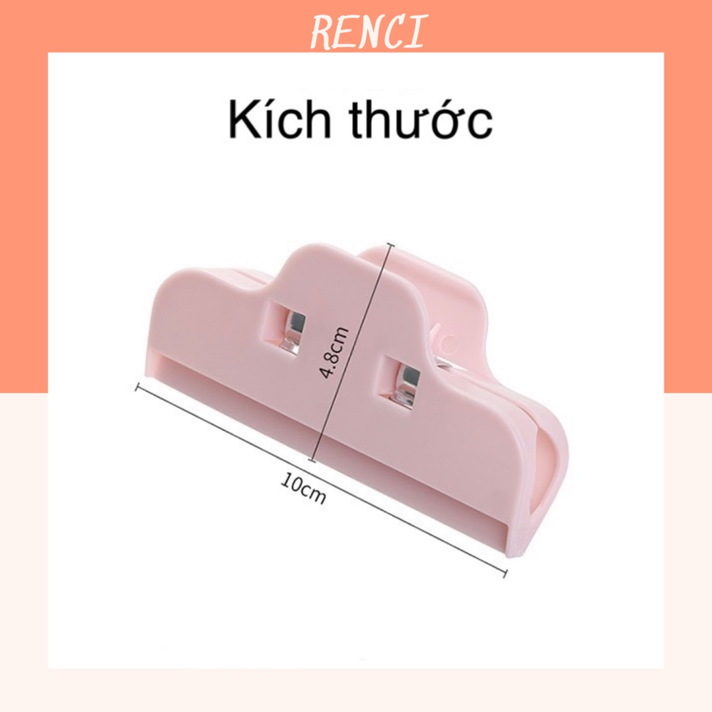 Kẹp Miệng Túi Gói Thực Phẩm - Kẹp Khóa Kín Bảo Quản Thức Ăn, Bim Bim, Gia Vị, Bánh Kẹo