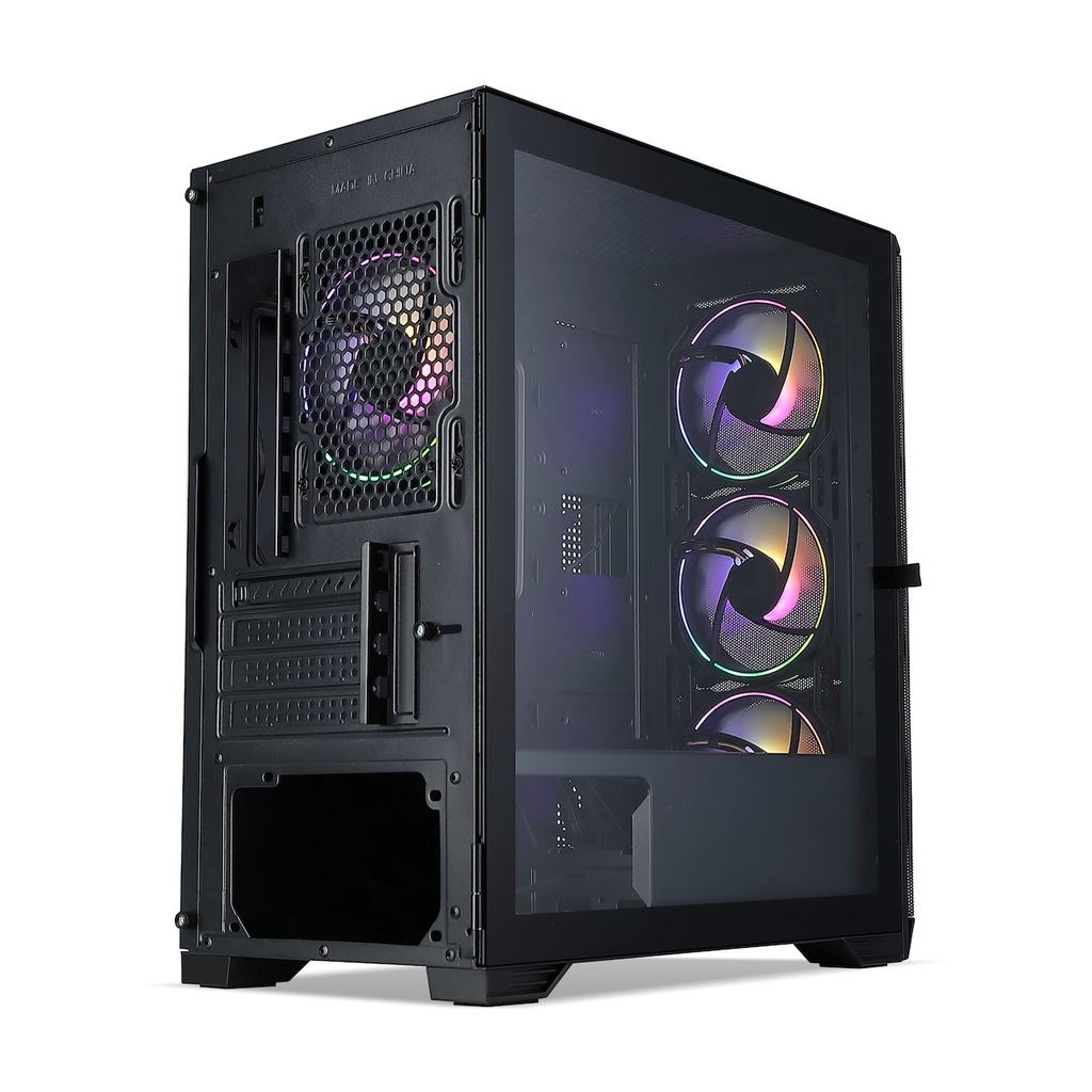 Vỏ case JETEK X2 (TẶNG KÈM 3 FAN RGB)