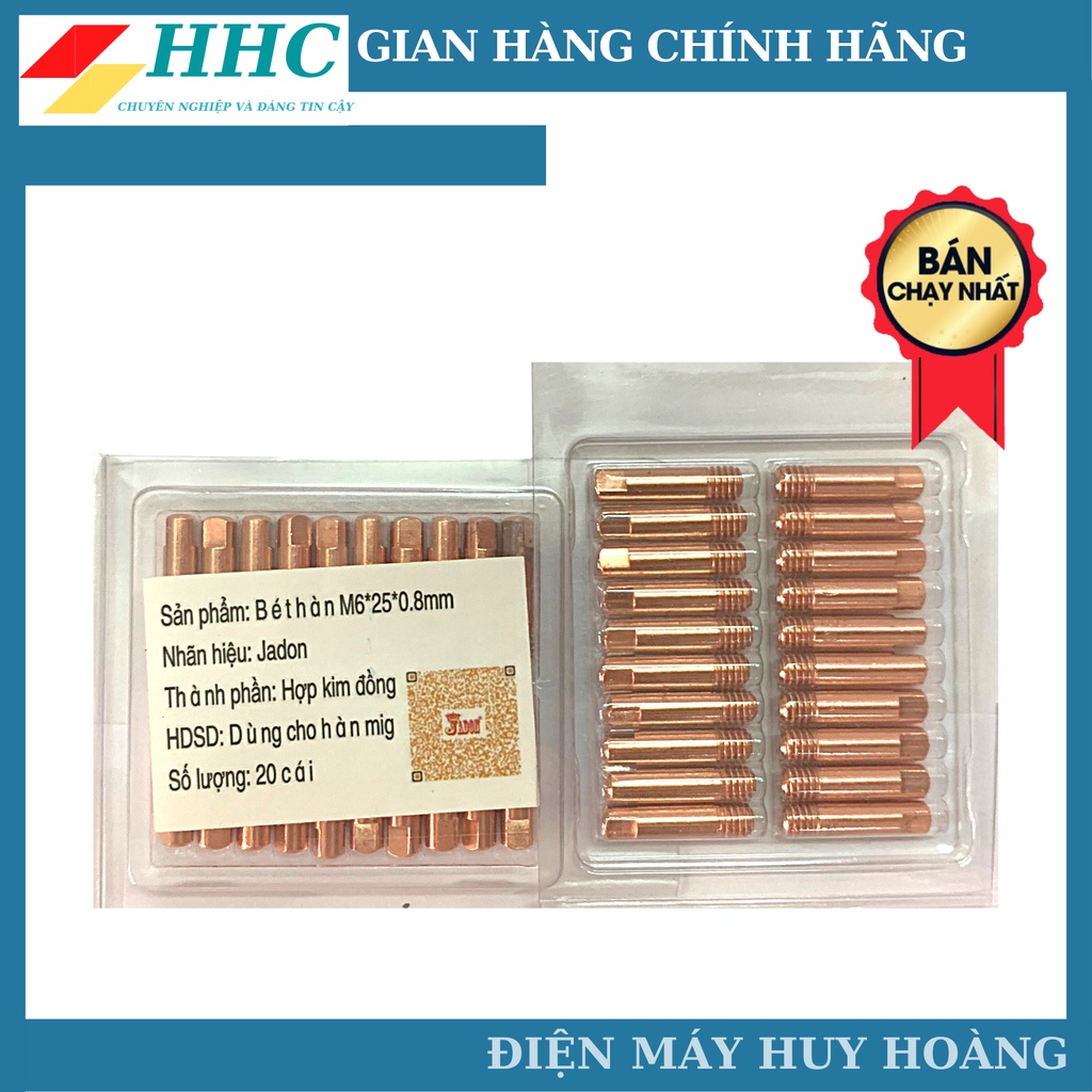 Bộ 20 bép hàn cho máy hàn mig mini dùng súng hàn AK15