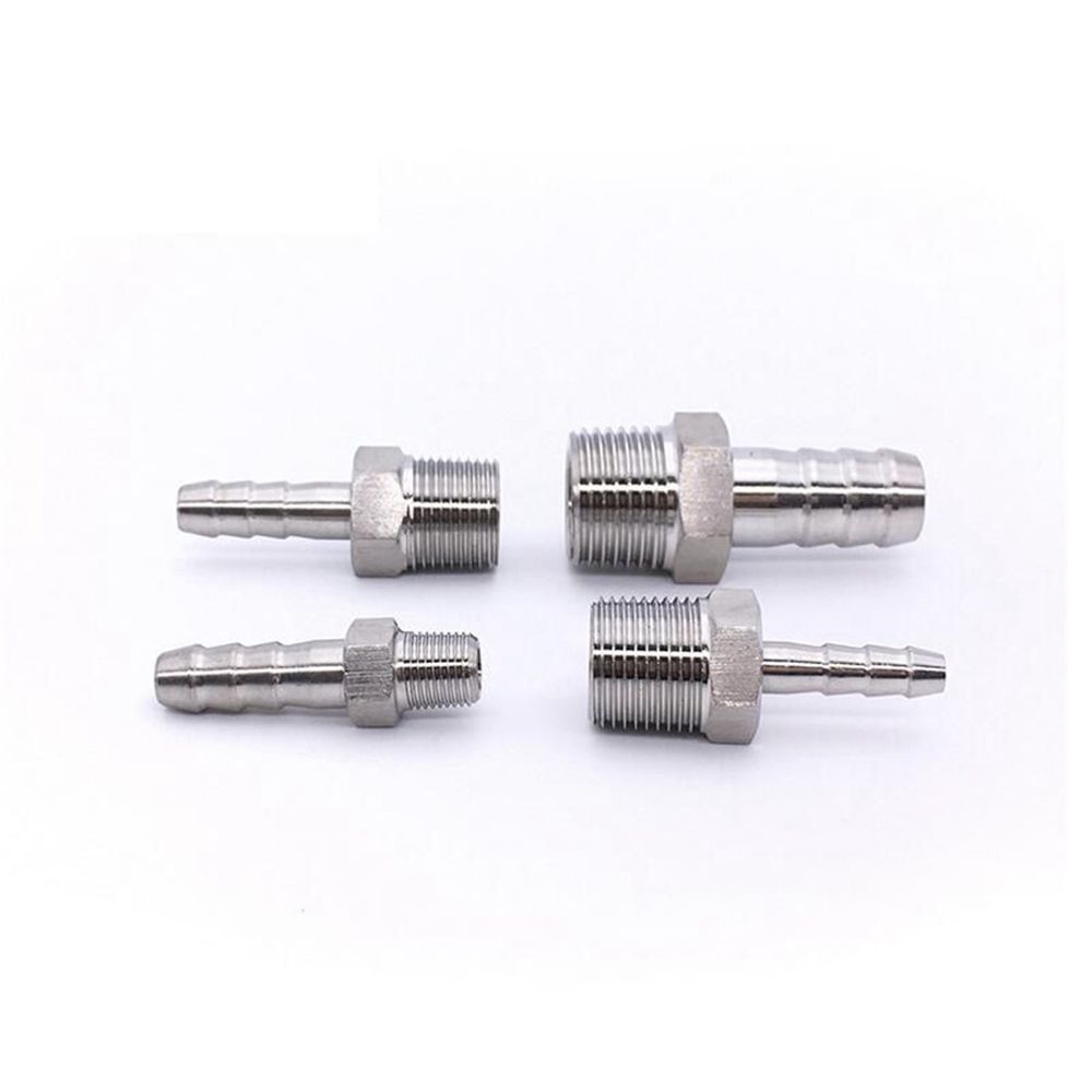 1 Đầu Nối Ống Nước 6mm Sang 20mm 1 / 2 "Bằng Thép Không Gỉ 304