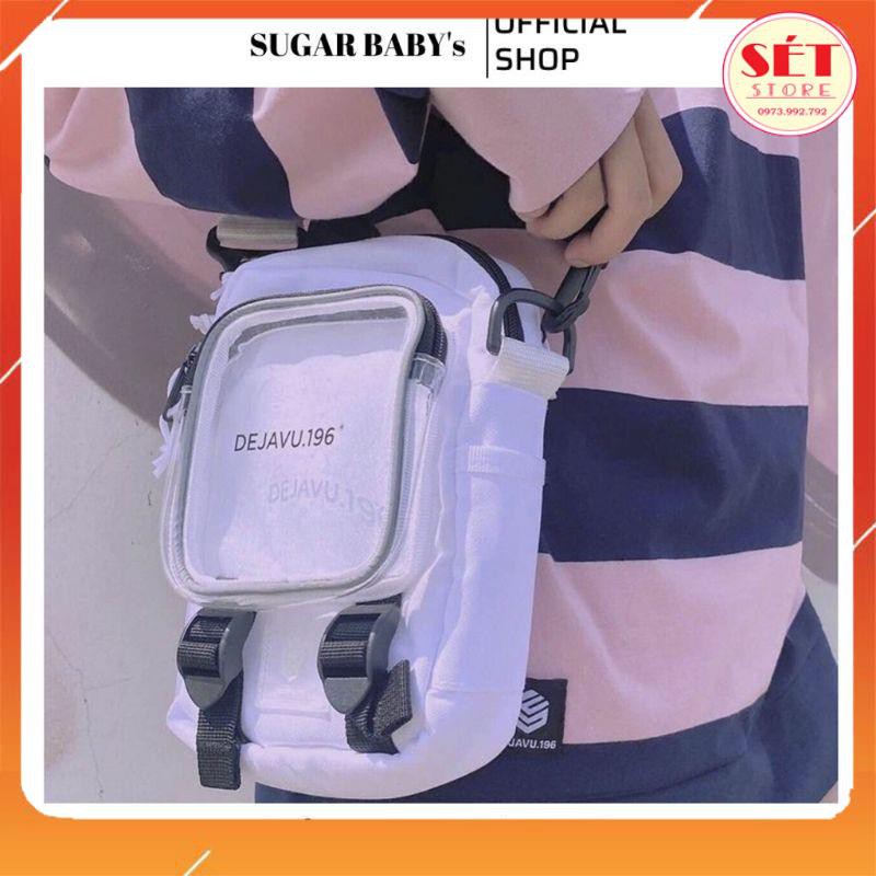 [QUÀ TẶNG LÀ 1C KHẨU TRANG NHA BẠN] Túi đeo chéo Deja196, túi xách nữ,đeo vai nam nữ - 2 màu TRẮNG,ĐEN -Setstore | BigBuy360 - bigbuy360.vn