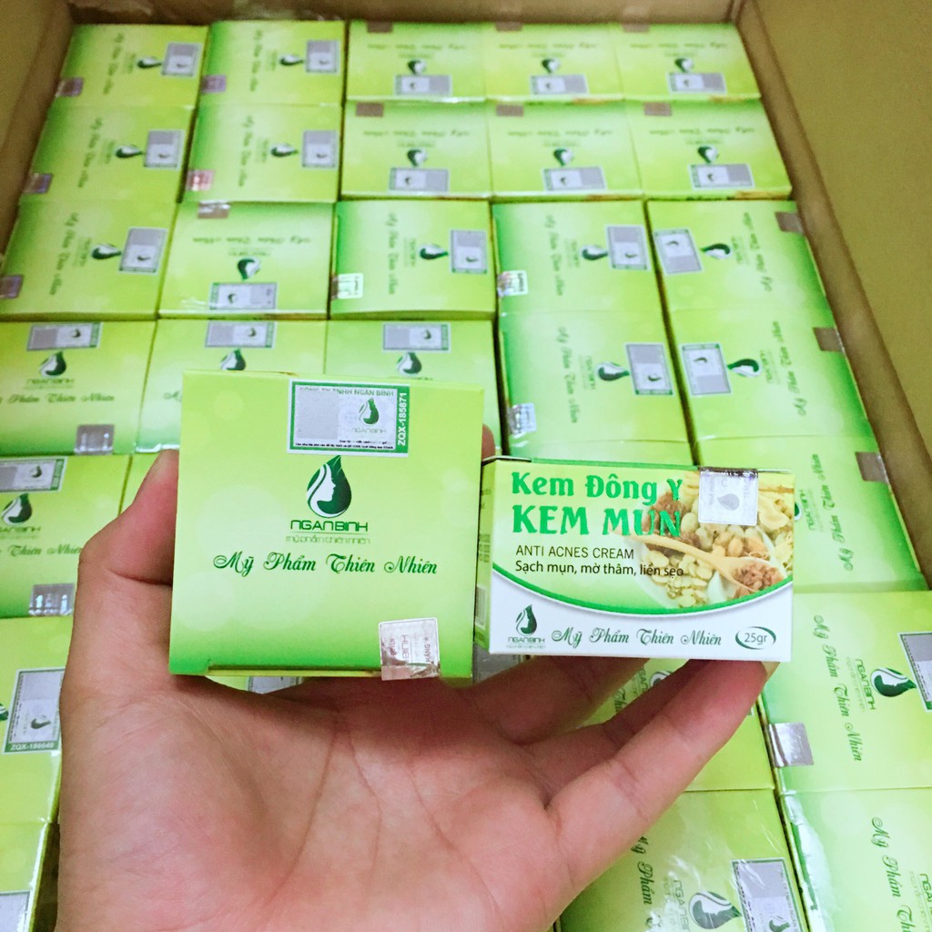 Kem Đông Y KEM MỤN, KHỬ SẠCH MỤN, THÂM, DA DẦU, LỖ CHÂN LÔNG TO.. Diệt mụn ẩn, mụn bọc, mụn mủ, mụn đầu đen