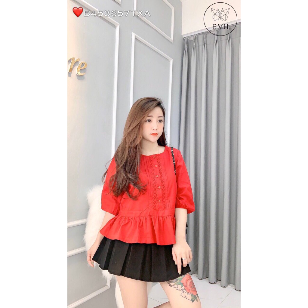 Áo Kiểu Nữ Viền Ren Áo Thời Trang Mới SP Av104 | BigBuy360 - bigbuy360.vn