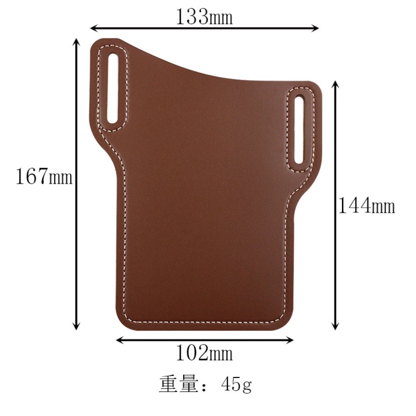 Nâng Cấp Điện Thoại Di Động Bum Túi Thắt Lưng Vòng Bao Da Bao Da Ngoài Trời Edc Cao Bồi Ví Điện Thoại Gói Vintage Thắt Lưng Kẹp Vỏ Bảo Vệ Thắt Lưng Túi Thắt Lưng