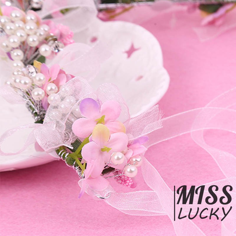 Vòng hoa đeo đầu thời trang thanh tú cho nữ