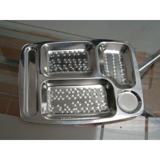 Khay cơm inox 5 ngăn