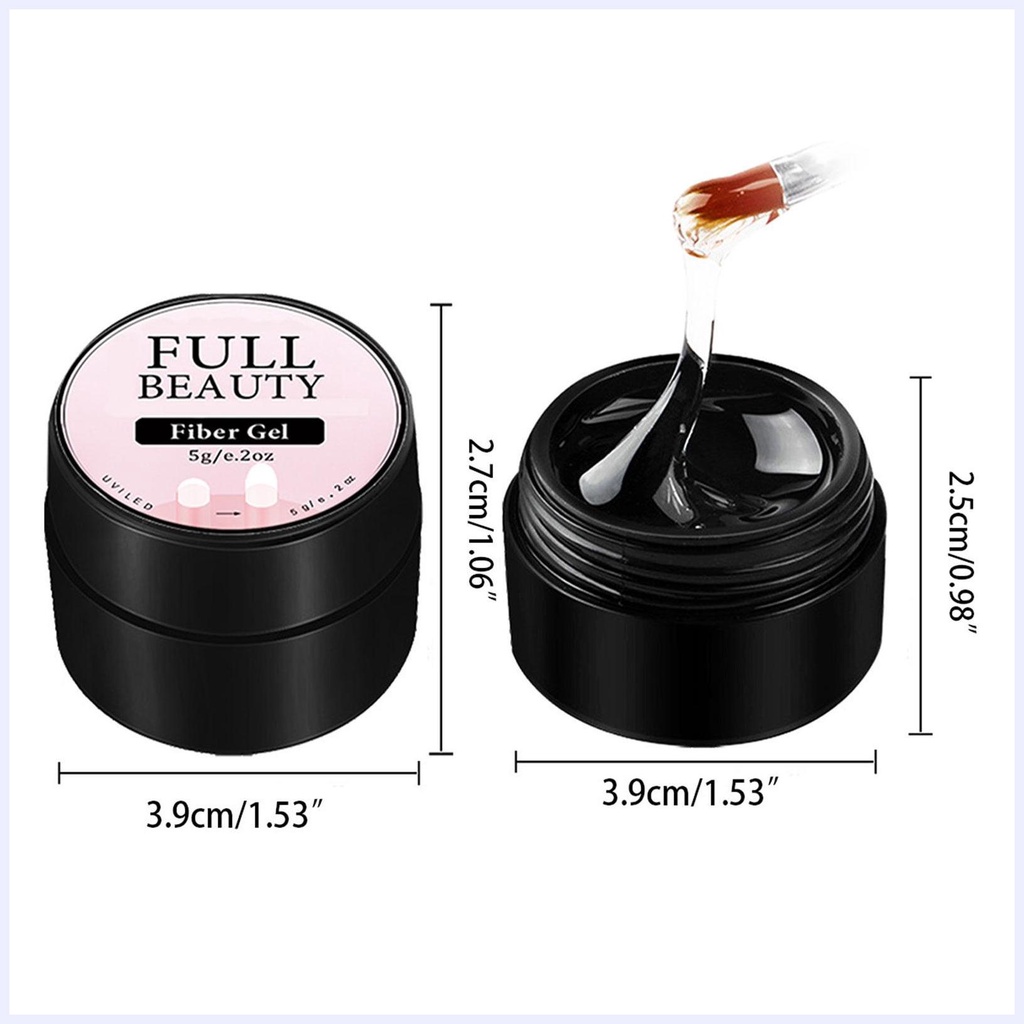 Sơn móng tay dạng gel trong suốt để tăng trưởng móng tay và chăm sóc móng tay để sơn móng tay sáng bóng