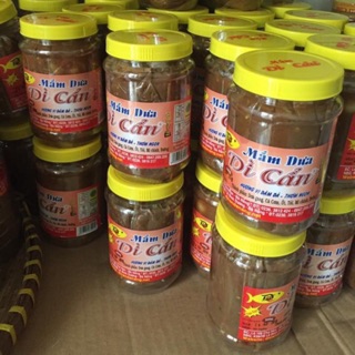 Mắm dưa Dì Cẩn hủ nhỏ 500g