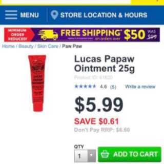 Kem Lucas Papaw Ointment