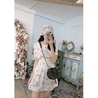 Set trắng hoa nhí croptop nopi shop