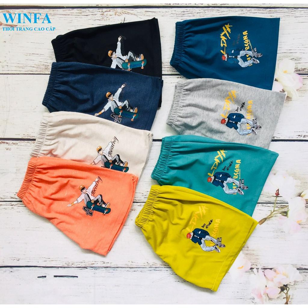 Quần thun trẻ em từ 3-39kg dành cho bé trai, bé gái - cotton thiên nhiên co giãn, thấm hút cực tốt - in hình dễ thương.