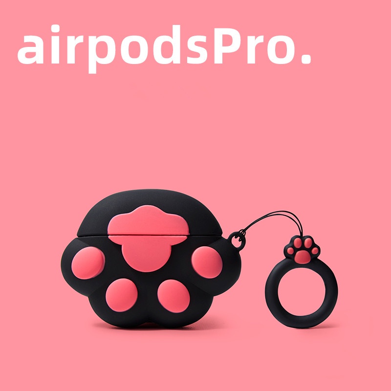 Vỏ bảo vệ hộp sạc tai nghe nhiều hình dạng dễ thương thích hợp cho AirPods 1 2 Pro & Inpods 12 13