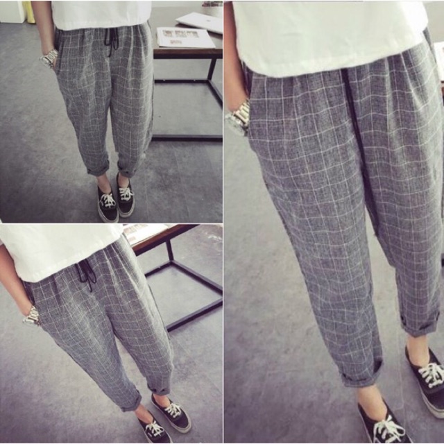 Quần baggy vải bigsize L-3XL