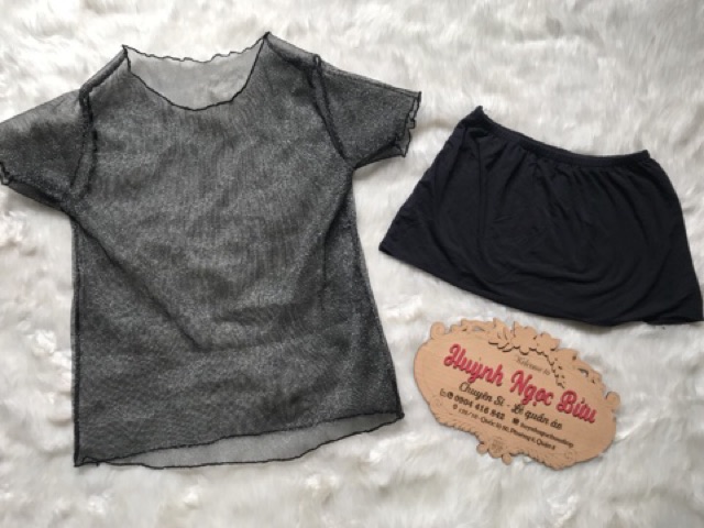 [KÈM HÌNH THẬT+VIDEO] ÁO LƯỚI BI KÈM LÓT