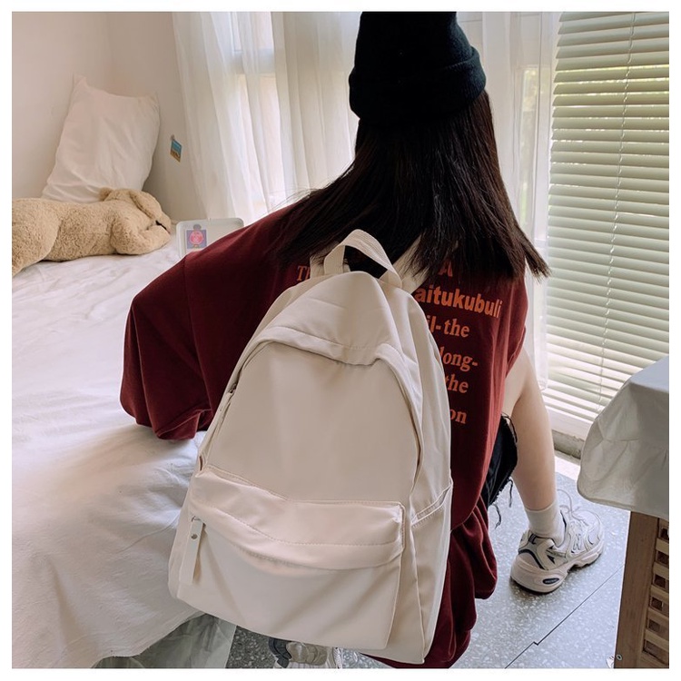 Ba Lô JASMIN NOIR Canvas Thiết Kế Đơn Giản Cho Nữ