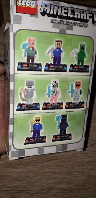 Lắp ráp 1 hộp LegoMineCraft 1744