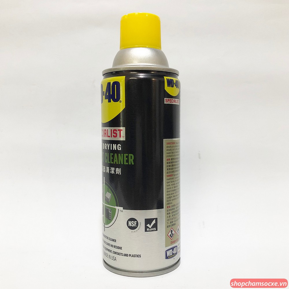 Vệ sinh rắc nối mạch điện WD40 Contact Cleaner 360ml