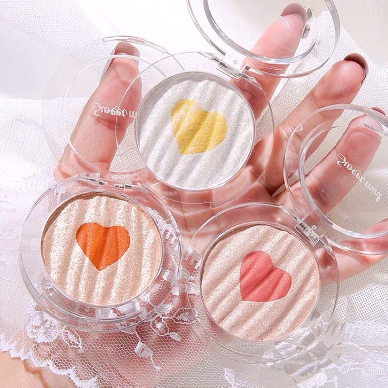 Phấn Má Nhũ Bắt Sáng Kiss Beauty GLOW CHEEK