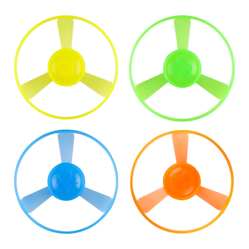 Chong chóng phát sáng, con quay phát sáng bộ 1 súng, 4 chong chóng, 1 con quay nhiều màu sắc vui nhộn cho bé