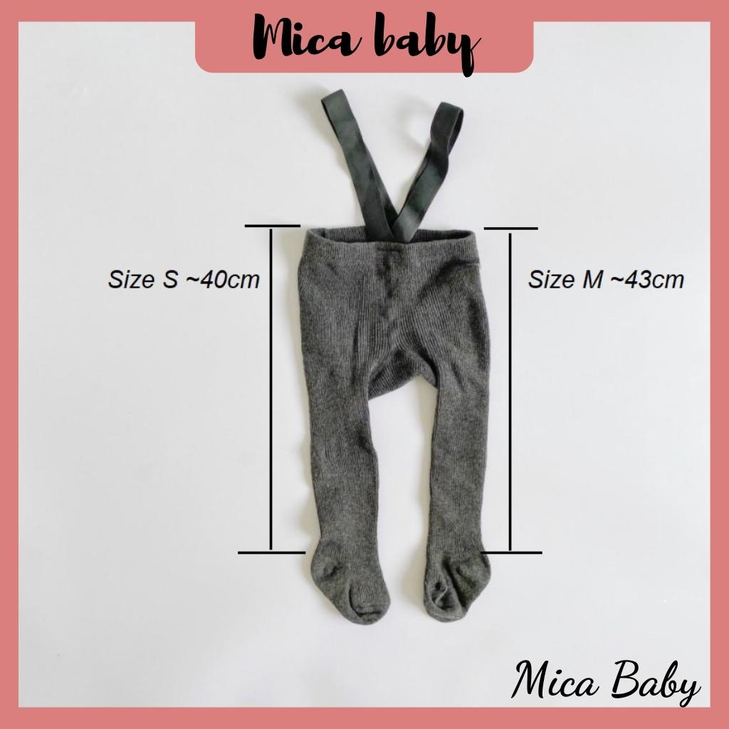 Quần tất yếm dài phiên bản hàn quốc dễ thương cho bé QA43 Mica baby