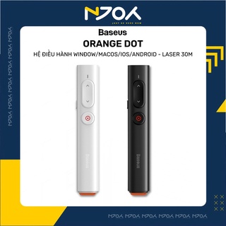 [TƯƠNG THÍCH POWERPOINT] Bút Thuyết Trình Baseus Orange Dot Laser Chính Hãng Cho Laptop Macbook Smartphone Tablet